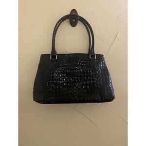 Alfred Dunhill Croc Embossed Tote  Purse  Medium Vintage